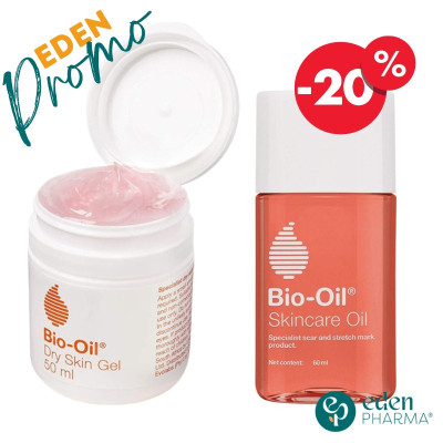 BIO OIL DRY SKIN GEL 50ML + HUILE DE SOIN 60ML -20%