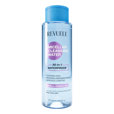 REVUELE EAU MICELLAIRE ALL-IN-1 WATERPROOF 400ML