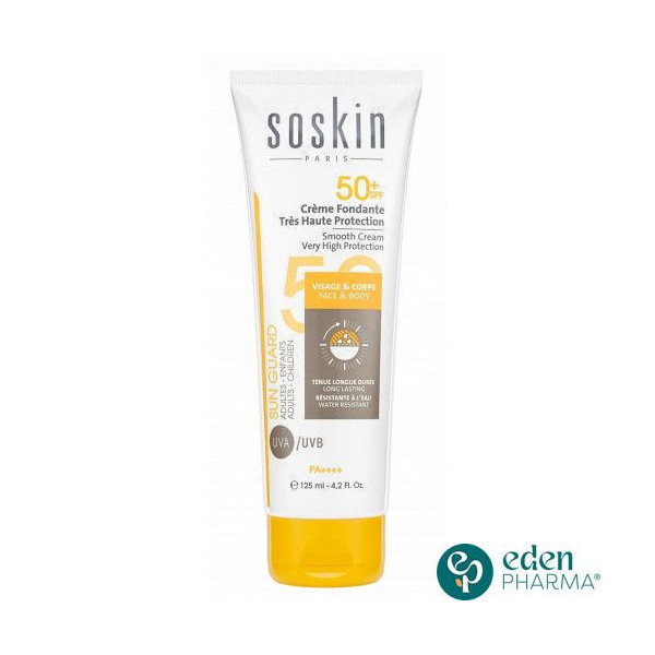 SOSKIN creme fondante adulte et enfant spf 50+