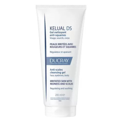 DUCRAY KELUALDS GEL NETTOYANT ANTI SQUAMES 200 ML