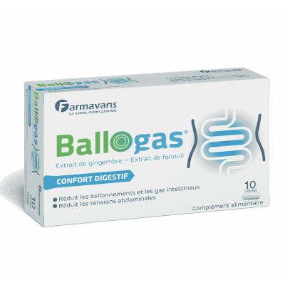 FARMAVANS BALLOGAS 10 GELULES