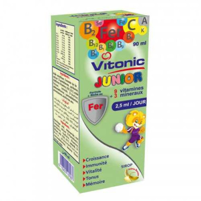 VITAL VITONIC JUNIOR GOUTTES 90ML