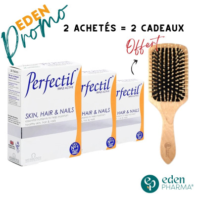 PERFECTIL PACK 3 BOITES 1 GRATUIT ET BROSSE OFFERT