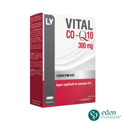 VITAL CO Q10 300MG GELULES B/30
