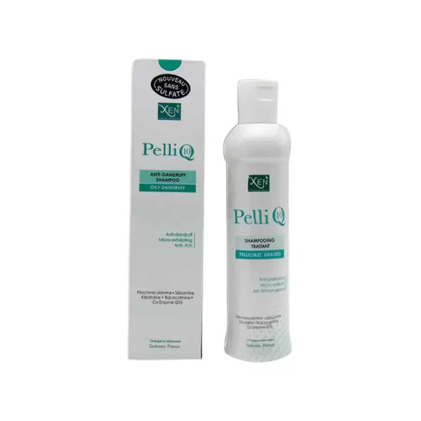 XEN PELLI Q10 SHAMPOOING TRAITANT PELLICULES GRASSES 200ML