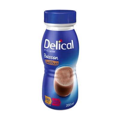 DELICAL BOISSON LACTEE HP HC CHOCOLAT 200ML