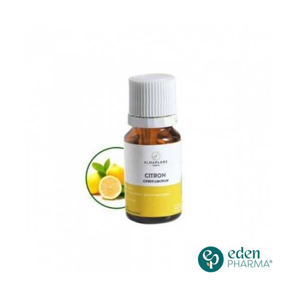 ALMAFLORE Huile Essentielle de Citron jaune BIO, 10ML