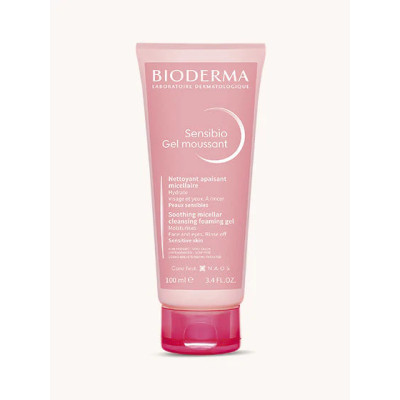 BIODERMA SENSIBIO GEL MOUSSANT NETTOYANT APAISANT 100ML