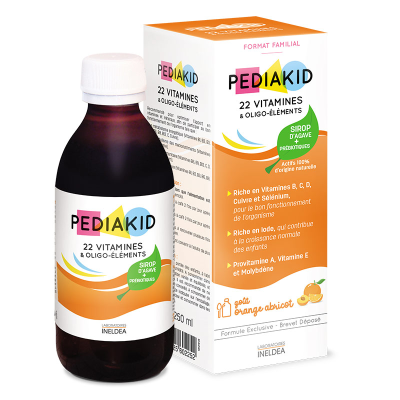 PEDIAKID 22 VITAMINES & OLIGO-ELEMENTS 125 ML