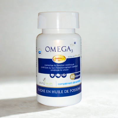 YOUNG HEALTH OMEGA 3 60 CAPSULES
