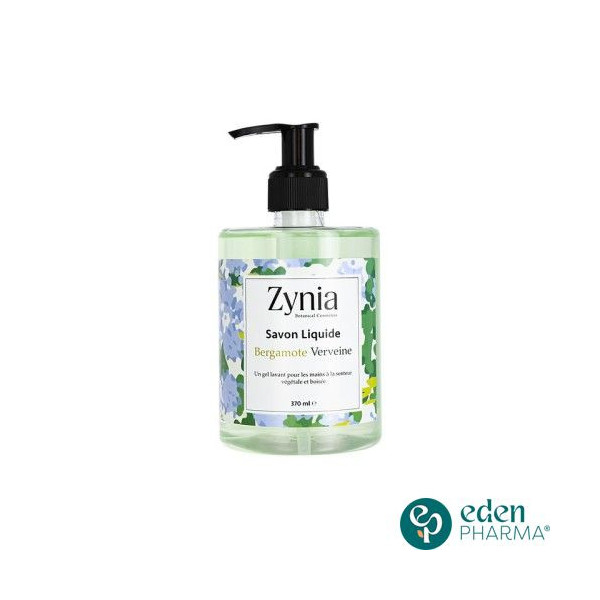 ZYNIA SAVON LIQUIDE BERGAMOTE VERVEINE 370ML