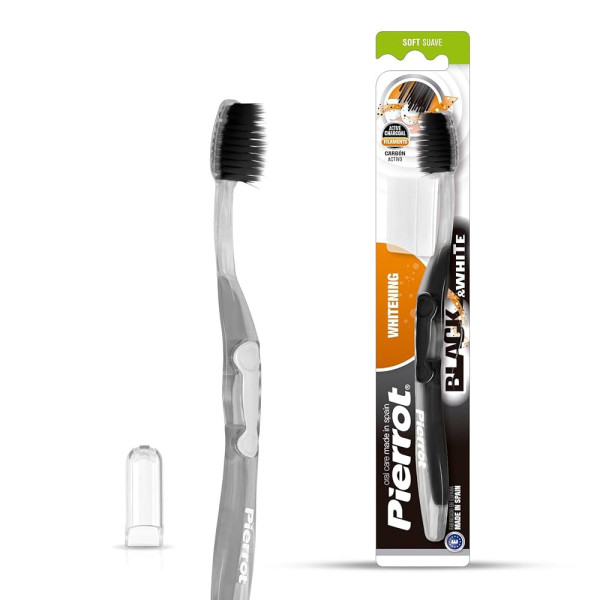 PIERROT BROSSE A DENT ACTIVE CHARCOAL BLANCHEUR REF 70