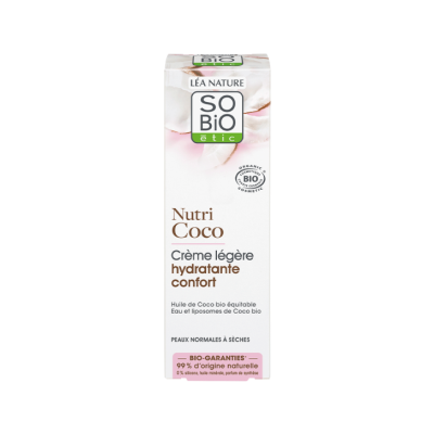 SO BIO ETIC NUTRI COCO CRÈME LÉGÈRE 50ML