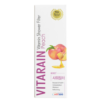 VITARAIN FILTRE DE DOUCHE À LA VITAMINE À LA PÊCHE