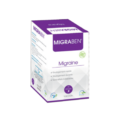 MIGRABEN MIGRAINE GELULES B/15