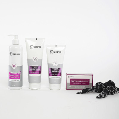 ALANIA PACK VITALITY HAIR ( SHAMP+AP-SHAMP+MASQ+CHEV ONGLE)