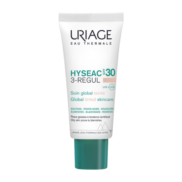 URIAGE HYSEAC 3 REGUL SOIN GLOBAL TEINTE SPF30 40ML