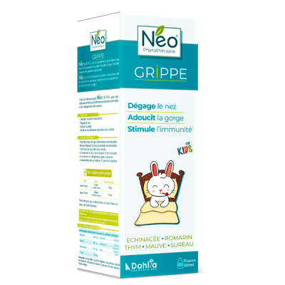 NEO GRIPPE SIROP KIDS 125 ML