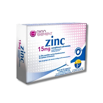 GALIEN PHARMA ZINC 15MG 30 COMPRIMES