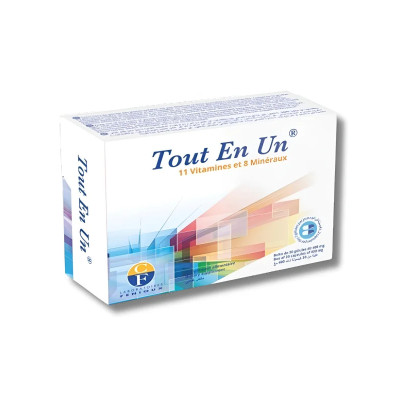GALIEN PHARMA TOUT EN UN 11 VITAMINES 8 MINERAUX 30 GELULES