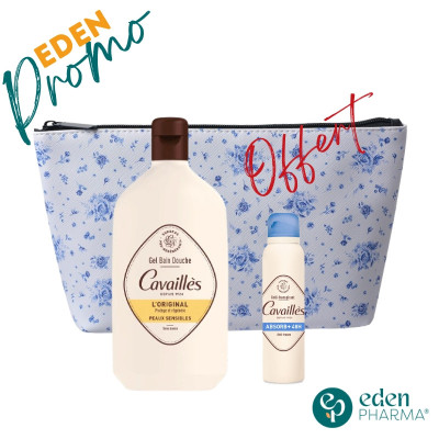 ROGE CAVAILLES TROUSSE GEL DOUCHE BIO ORIGINAL + DEO ABSOB+ GRATUIT