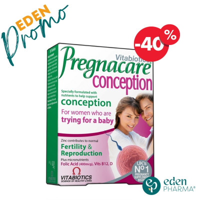 VITABIOTICS-PREGNACARE-CONCEPTION,30-COMPRIMES
