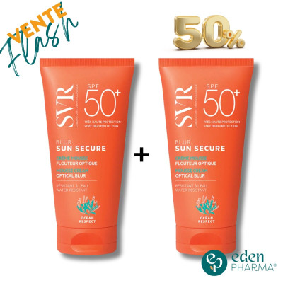 SVR 2 SUN SECURE BLUR SPF50+ (LA 2EME -50%)