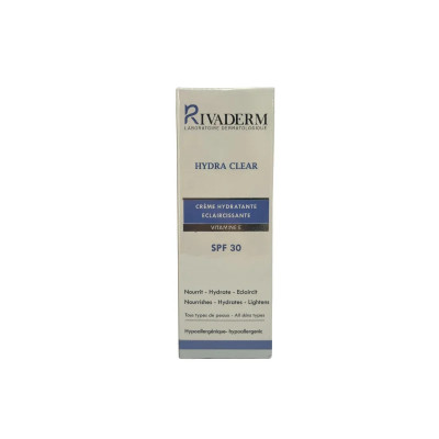 RIVADERM HYDRA CLEAR CR HYDA/ECLAIR SPF30 100ML
