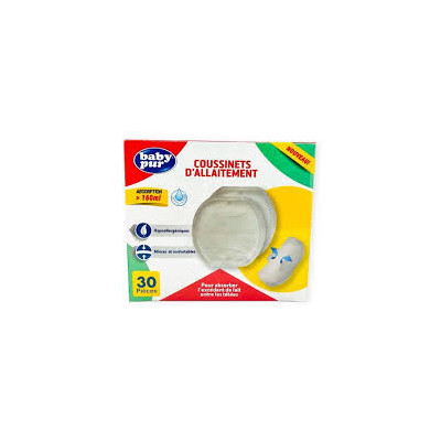 BABY PUR COUSSINETS D'ALLAITEMENT	30