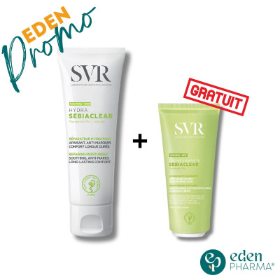SVR SEBIACLEAR HYDRA + CREME NETTOYANTE 55ML GRATUITE