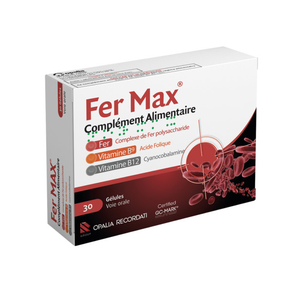 OPALIA FER MAX BT 30 GELULES