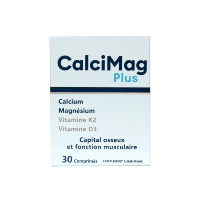 CALCIMAG PLUS CALCIUM+MAGNESIUM+VITS D3/K2 COMP B/30