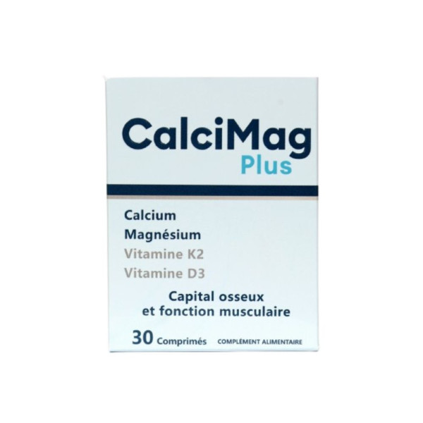 CALCIMAG PLUS CALCIUM+MAGNESIUM+VITS D3/K2 COMP B/30