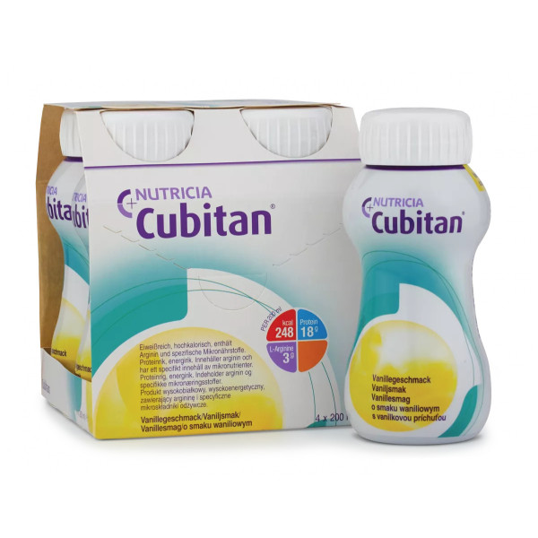 NUTRICIA FORTIMEL CUBITAN VANILLE 200ML