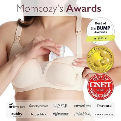 MOMCOZY 60 COUSSINETS D’ALLAITEMENT JETABLES ULTRA-FINS