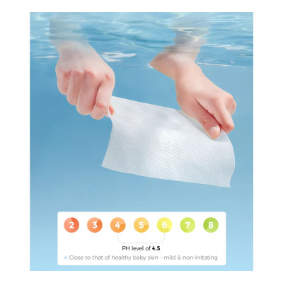 MOMCOZY LINGETTES XL 20×20 CM 99% EAU PURE SPÉCIAL BÉBÉ