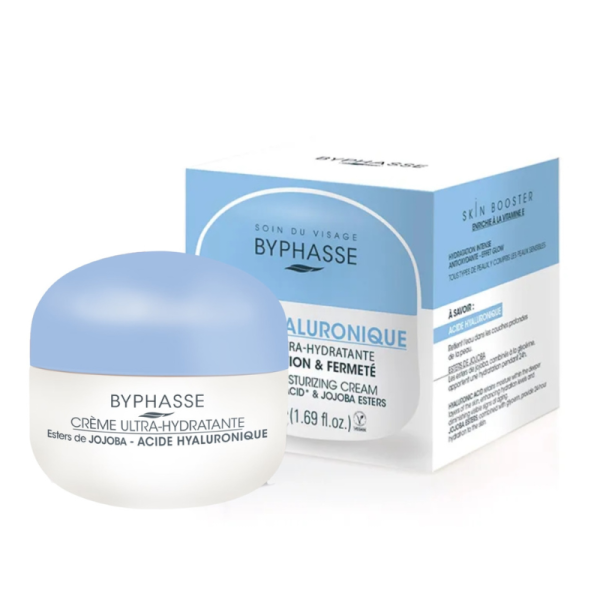 BYPHASSE CREME ULTRA HYDRATANTE ACIDE HYALURONIQUE 50ML