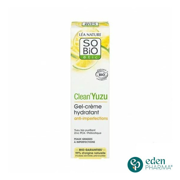 SOBIO yuzu gel-creme anti-imperfection 40ml