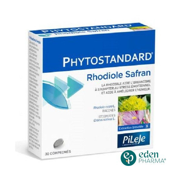 PHYTOSTANDARD DE RHODIOLE ET SAFRAN 30 COMPRIMES