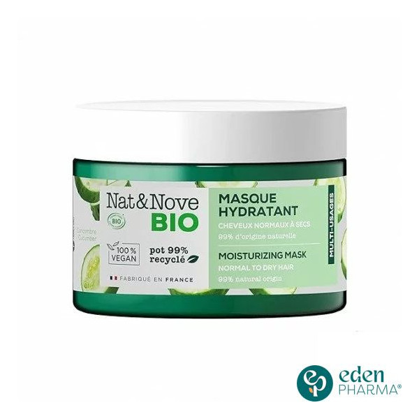 NAT & NOVE bio   masque hydratant 300ml