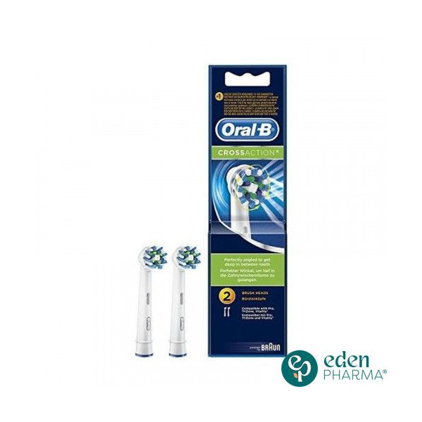 ORAL-B recharge brossette cross action eb50