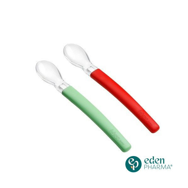 WEE BABY set de 2 cuilleres silicone ref.122-f