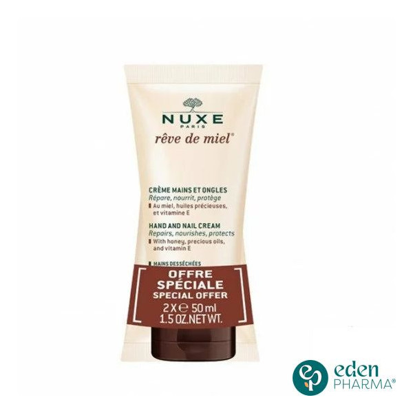 NUXE REVE DE MIEL CREME MAINS 50 ML X2 -40%