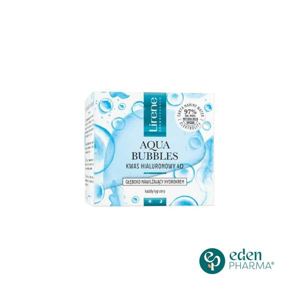 LIRENE AQUA BUBBLES HYDRO-CREME JOUR NUIT 50ML