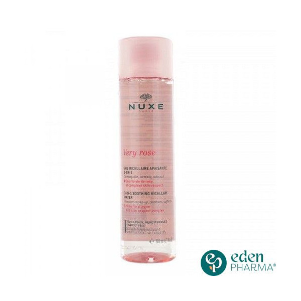 NUXE VERY ROSE EAU MICELLAIRE APAISANTE 3EN1 200ML