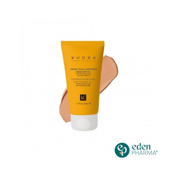 KUORA ecran solaire teinte spf 50+ 50ml