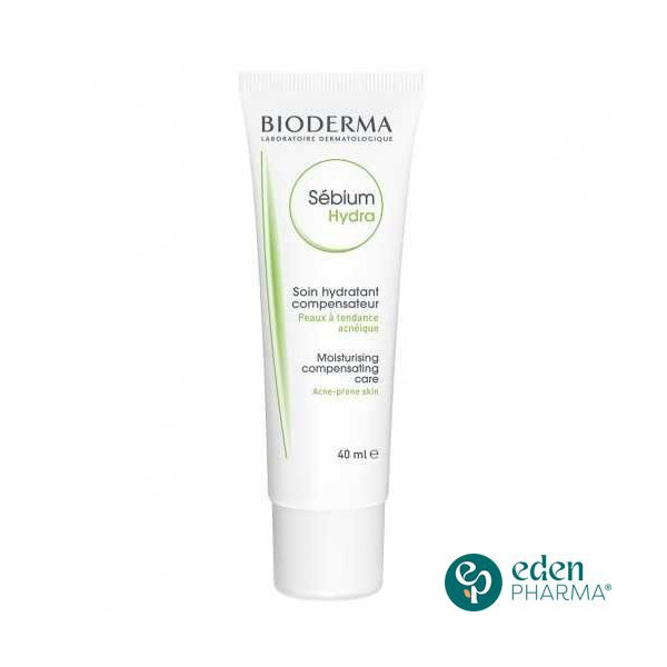 BIODERMA SEBIUM HYDRA SOIN HYDRATANT COMPENSATEUR 40ML