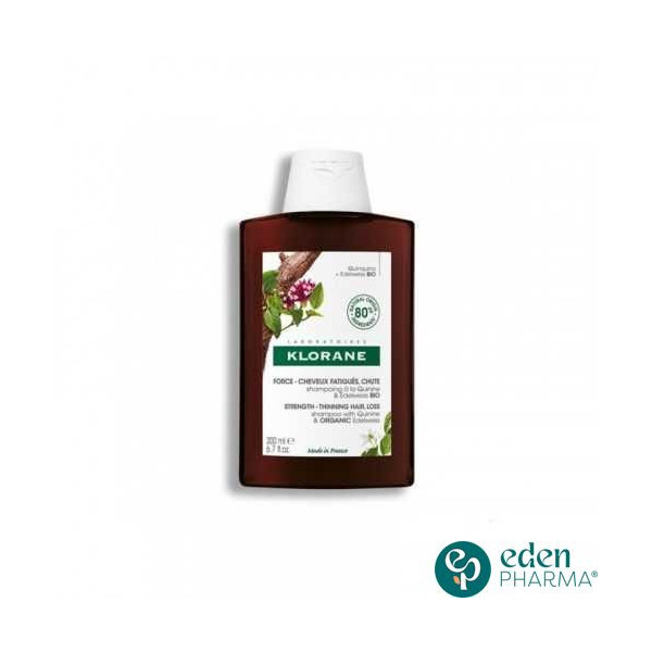 KLORANE SHAMPOOING TRAITANT FORTIFIANT A LA QUININE 200 ML