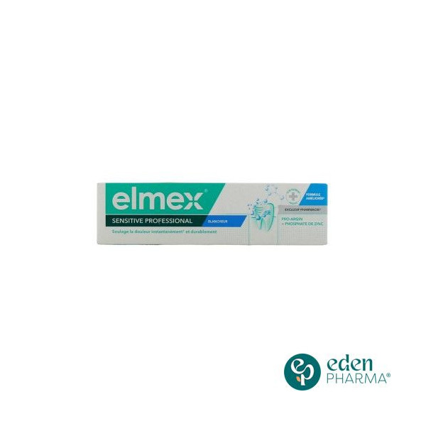 ELMEX DENTIFRICE SENSITIVE PROFESSIONAL BLANCHEUR 75ML