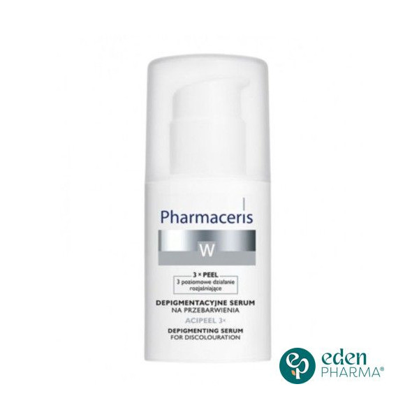 PHARMACERIS W-WHITENING ACIPEEL 3X SERUM 30ML